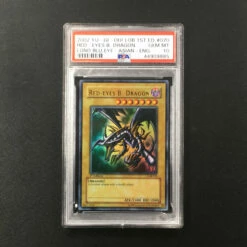 PSA 10 GEM MINT ASIAN-ENGLISH Red-Eyes B Dragon - LOB-070 - 1st Edition 885