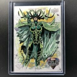 2016 Marvel Gems HELA Sketch Dominic Racho 1/1 GS-16