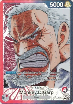 One Piece PARALLEL Monkey.D.Garp (002) #OP02-002 - L OP-02 Paramount War