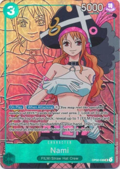 One Piece PARALLEL Nami #OP02-036 - SR OP-02 Paramount War