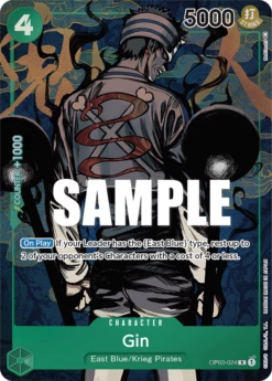 One Piece PARALLEL Gin #OP03-024 - R OP-03 Pillars Of Strength