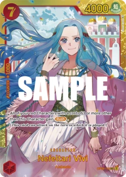 One Piece Nefeltari Vivi (118) #OP04-118 - Secret Rare OP-04 Kingdoms Of Intrigue