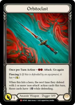 RAINBOW FOIL Orbitoclast - OUT007 - Majestic Outsiders