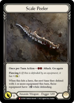 RAINBOW FOIL Scale Peeler - OUT009 - Majestic Outsiders