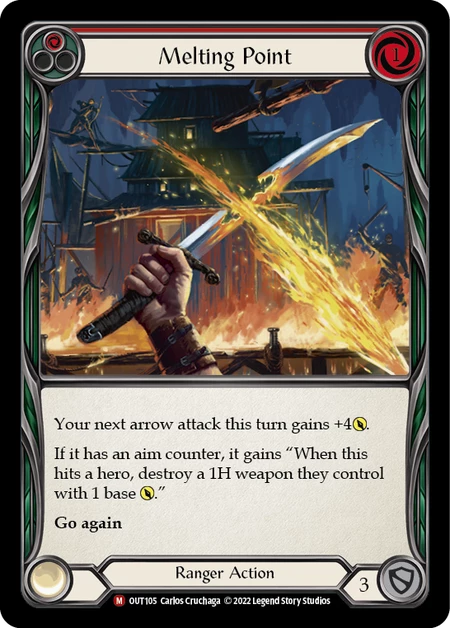 RAINBOW FOIL Melting Point - OUT105 - Majestic Outsiders 3 RAINBOW FOIL Melting Point - OUT105 - Majestic Outsiders