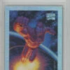 1994 Marvel Masterpieces IRON MAN Holofoil Silver #5 PSA 5 (915)