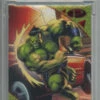 2019 Marvel Premier HULK Red 13/30 PSA 7 -Mystic Cards Game Shop PSA 64987142 front 850x