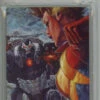 2018 Marvel Masterpieces IRON MAN CAPTAIN MARVEL Battle Spectra #13 PSA 9 (597) -Mystic Cards Game Shop PSA 67209597 front 850x