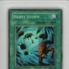 PSA 10 Heavy Storm - MRD-142 - Super Rare Metal Raiders 1st Edition 275 -Mystic Cards Game Shop PSA 67441275 front 850x