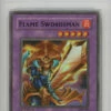 PSA 10 Flame Swordsman - LOB-003 - Super Rare 1st Edition Glossy 291 -Mystic Cards Game Shop PSA 67441291 front 850x
