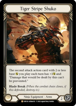 COLD FOIL Tiger Stripe Shuko - UPR158 - Legendary Uprising